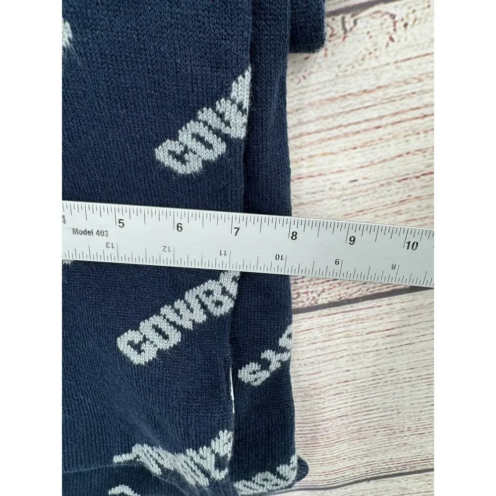Wear Erin‎ Andrews NFL Team Apparel Dallas Cowboys Scarf 70x7 Blue Gray NEW